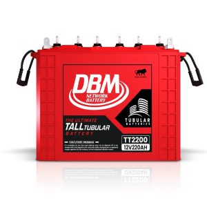 DBM Tall tubular battery 220ah